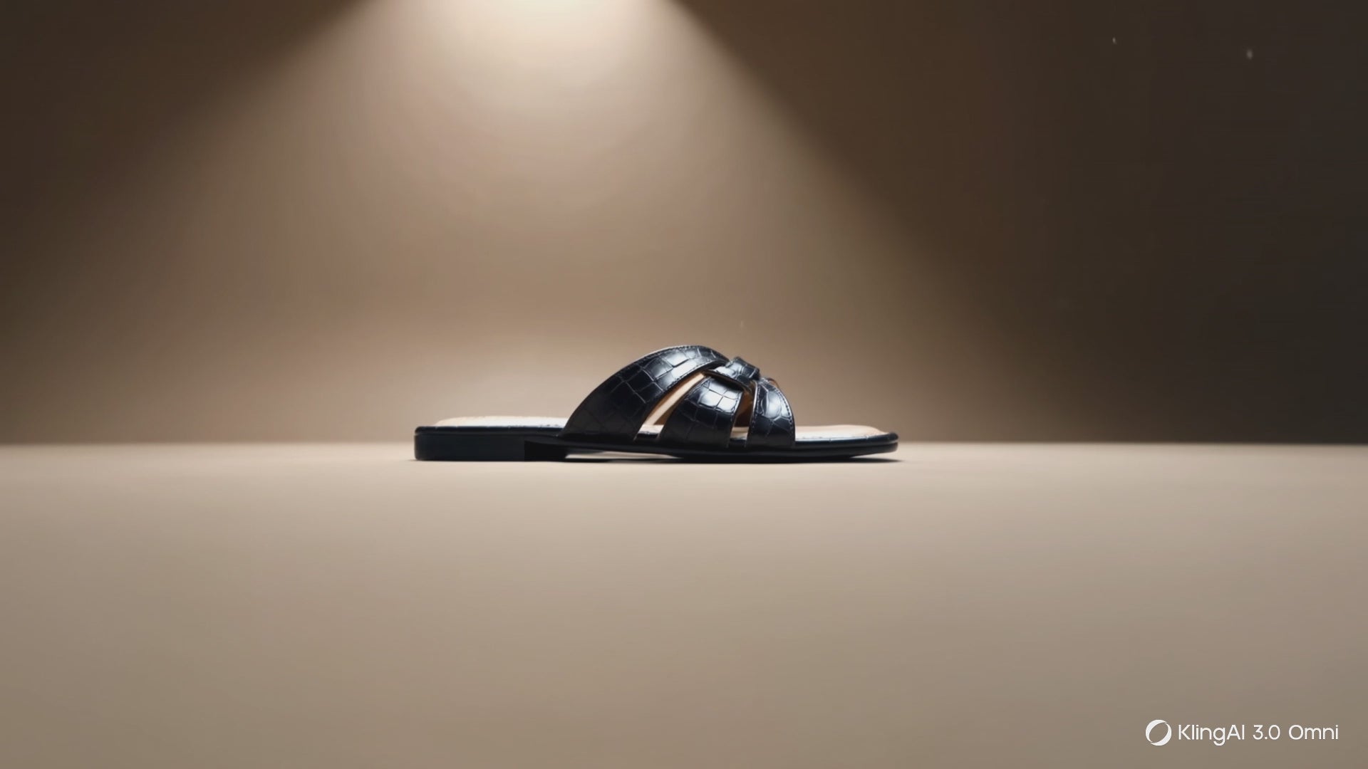 Luxe Flat Slide Sandals - Classic Black
